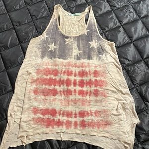 American Flag tank top